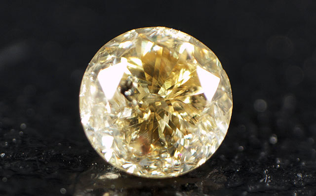 天然カメレオンダイヤモンド ルース(裸石) 0.079ct (天然