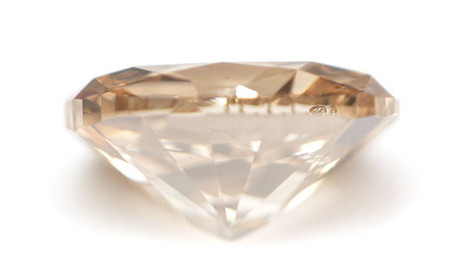 天然ブラウンダイヤモンド ルース(裸石) 0.389ct 【 ガーネットと思わ 