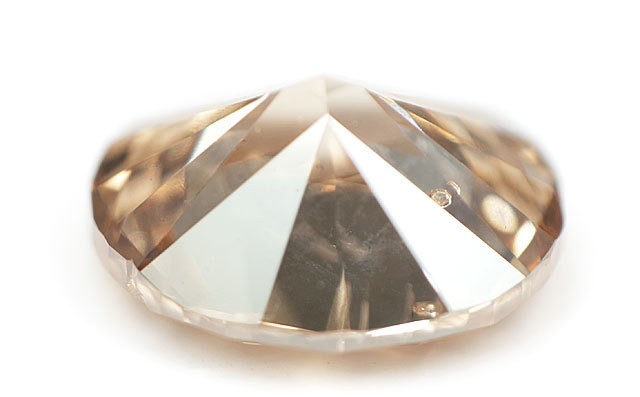 天然ブラウンダイヤモンド ルース(裸石) 0.389ct 【 ガーネットと思わ 