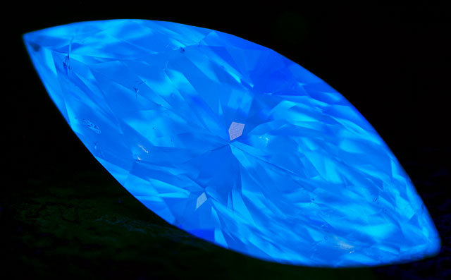 天然ダイヤモンド ルース(裸石) 0.384ct, Gカラー, SI-2, マーキース 