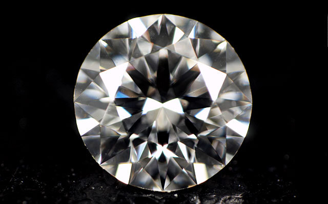 天然ダイヤモンド ルース(裸石) 0.211ct, D, VVS1, EX H&C 【 レアな 