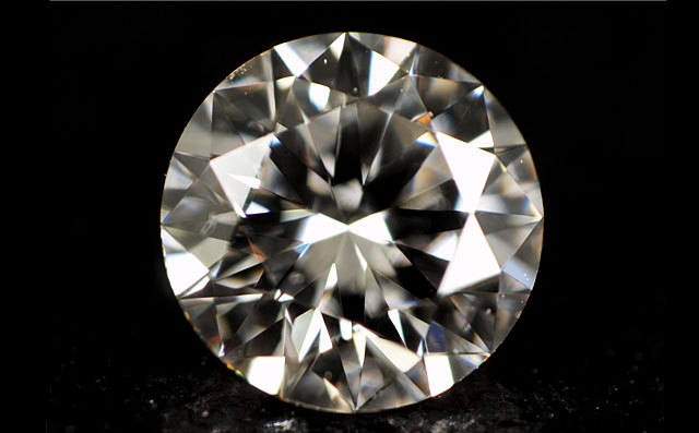 天然ダイヤモンド ルース(裸石) 0.251ct, Gカラー, VS-2, 3EX H&C 