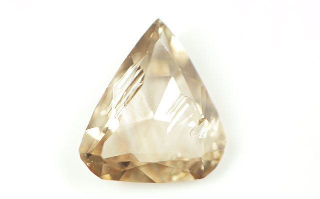 蛍光性：イエロー系】天然ブラウンダイヤモンド ルース(裸石) 0.067ct
