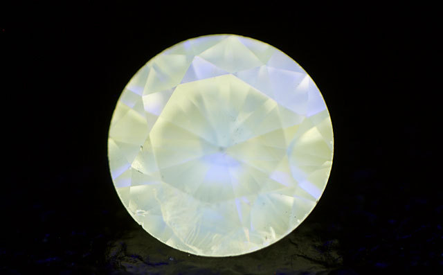 超激レア】 0.189 イエロー カボションカット ダイヤモンド ルース 裸  