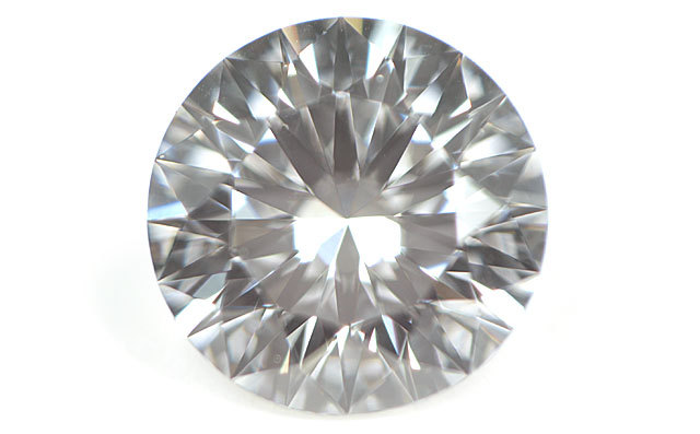 72面体カット 】 天然ダイヤモンド ルース(裸石) 0.201ct, Eカラー  