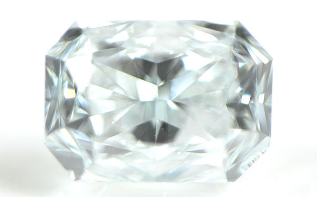 天然ブルーダイヤモンド ルース(裸石) 0.091ct, Light Green Blue 