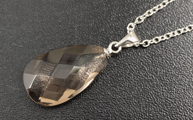 スモーキー・クォーツ ( 茶水晶、煙水晶 ) ペンダントトップ  