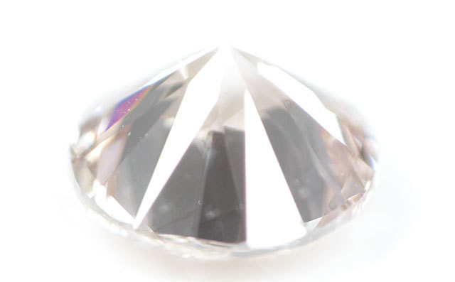 天然ピンクダイヤモンド ルース(裸石) 0.135ct, SI-1,フェイントピンク  