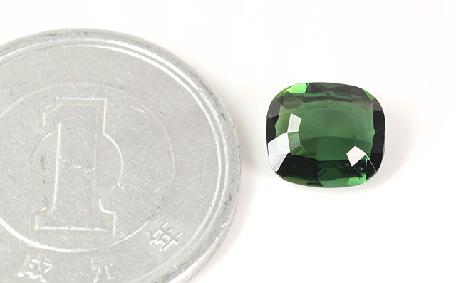 グリーントルマリン ルース(裸石) 1.431ct 宝石ソーティング付(日本 