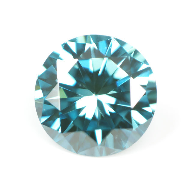ブルーダイヤモンド (トリートメント) ルース(裸石) 0.104ct, Fancy 