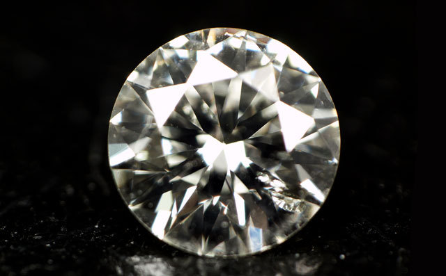 天然グレーダイヤモンド ルース(裸石) 0.249ct, Very Light Gray, SI-2