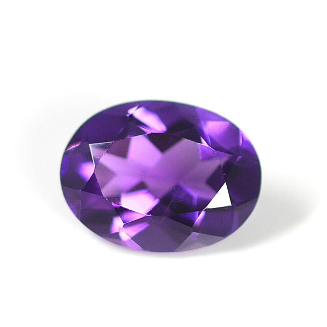 アメジスト ルース(裸石) 1.14ct オーバル (アメシスト/紫水晶) 【 2月