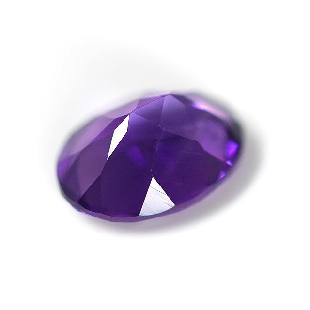 アメジスト ルース(裸石) 1.12ct オーバル (アメシスト/紫水晶) 【 2月