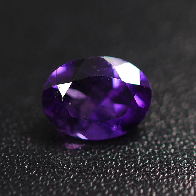 アメジスト ルース(裸石) 1.12ct オーバル (アメシスト/紫水晶) 【 2月  