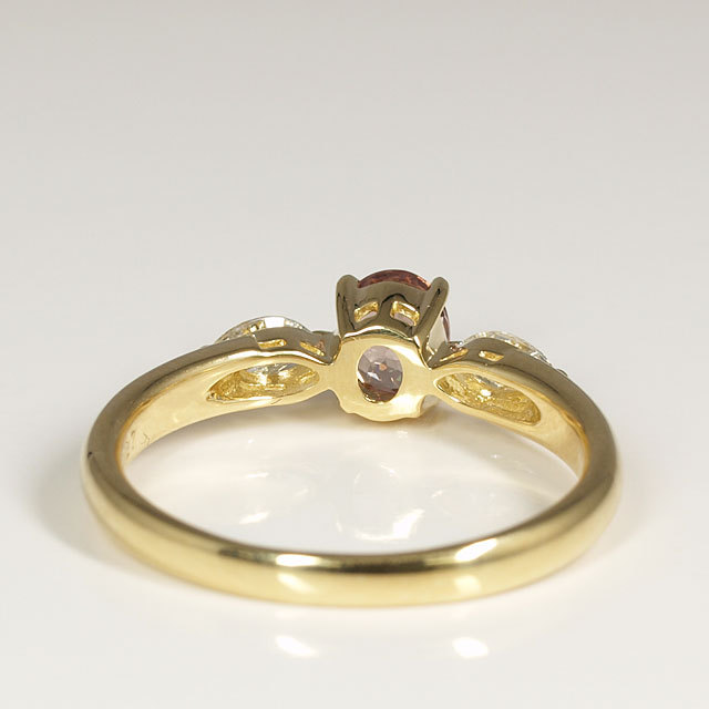 ガーネットチェンジカラーK18WGリング カラーチェンジガーネット K18 リング【CHR01929】 : SecretBase