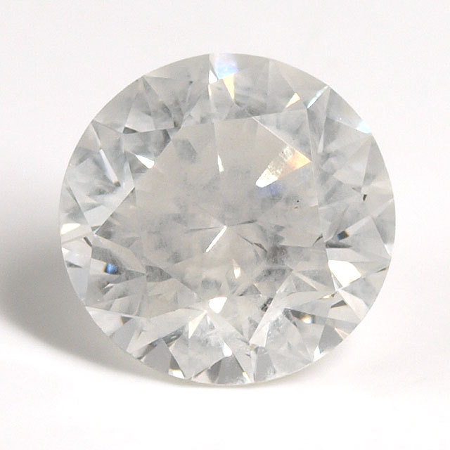 天然ホワイトダイヤモンド ルース(裸石) 0.72ct, Fancy White 