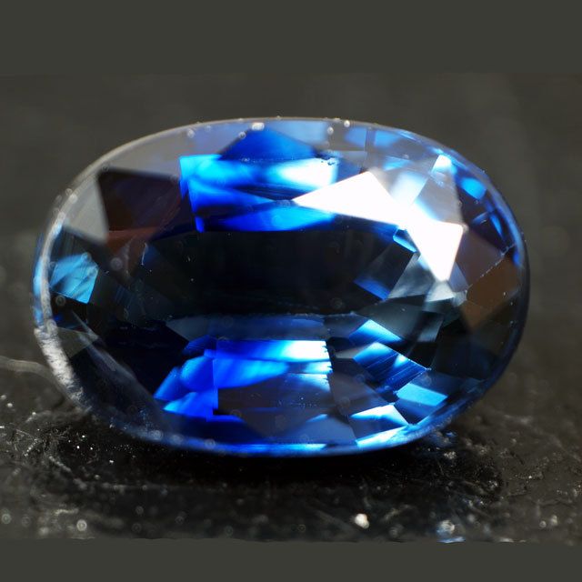 ブルー・サファイヤ ルース(裸石) 0.617ct, ( ブルーサファイヤ/ブルー 