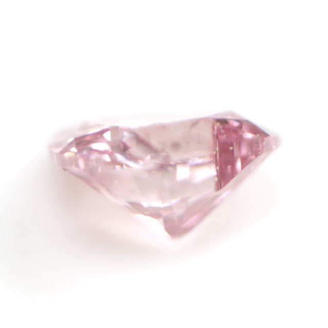 天然ピンクダイヤモンド ルース (裸石) 0.039ct, Fancy Intense 