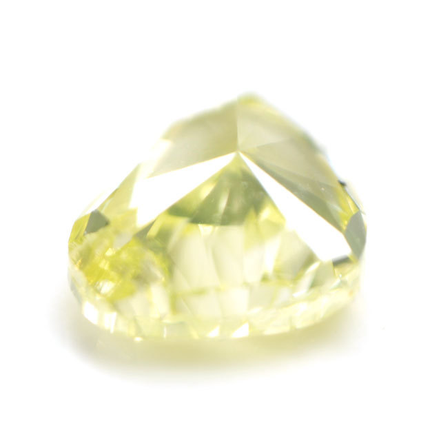 天然イエローダイヤモンド ルース(裸石) 0.139ct, ファンシー 天然イエローダイヤモンド ルース(裸石) 0.139ct, ファンシー