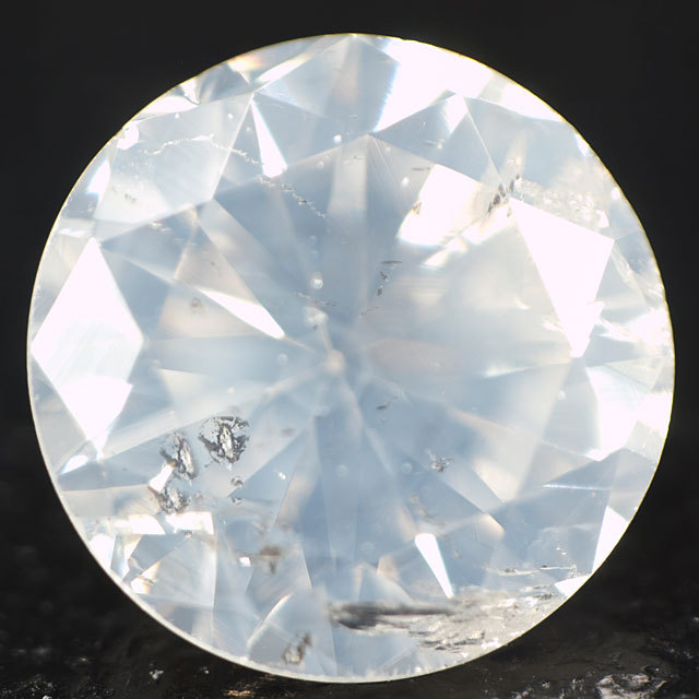 天然ホワイトダイヤモンド ルース(裸石) 0.613ct, Fancy White 