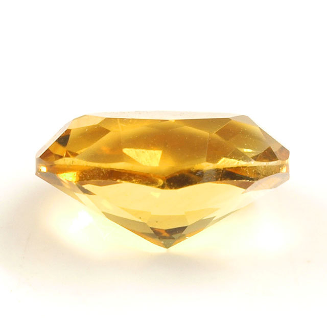 シトリン(黄水晶) ルース 1.25ct, オーバル 【 8月1日の誕生日石・11月 
