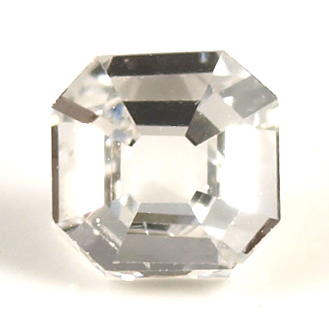 天然ダイヤモンドルース 0.097ct, Eカラー, VS-2, 八角形 【 中央宝石 