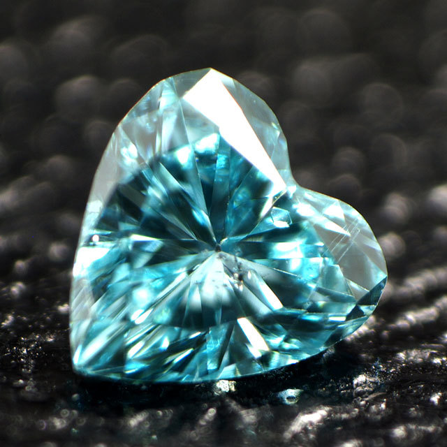 ブルーダイヤモンド (トリートメント) ルース(裸石) 0.040ct アイス  