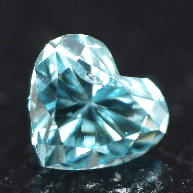 ブルーダイヤモンド（トリートメント）ルース（裸石） 0.053ct アイス  