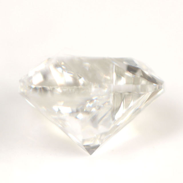 天然ダイヤモンド ルース(裸石) 0.090ct, Fカラー, VVS-2, ハート 