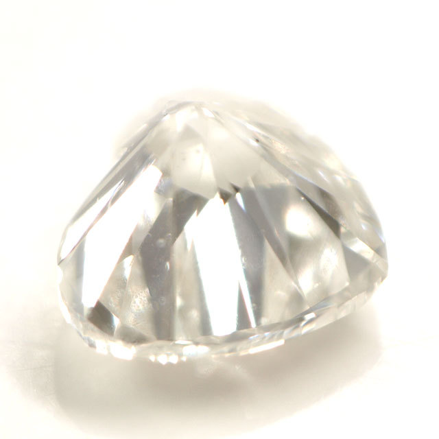 天然ダイヤモンド ルース(裸石) 0.096ct, Gカラー, VS-1, ハート