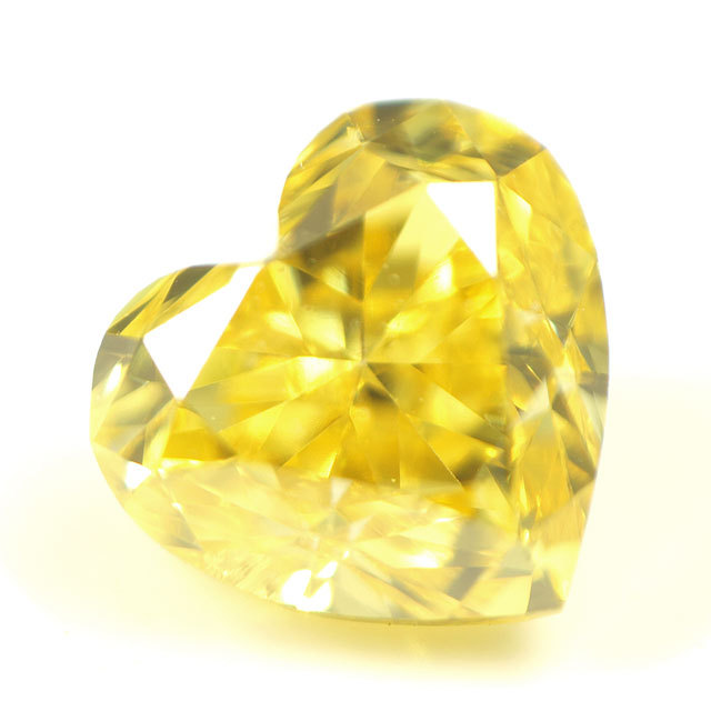 NO-668 天然ファンシービビトイエローオレンジルース0.163ct SI-2  