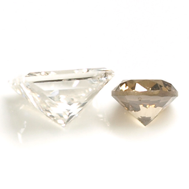 ダイヤモンド ルース（裸石）セット 約0.097ct（2ピース合計）