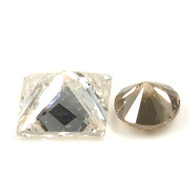 ダイヤモンド ルース（裸石）セット 約0.097ct（2ピース合計） 