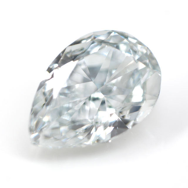 天然ブルーダイヤモンド ルース 0.126ct, Light Blue ( ライト・ブルー