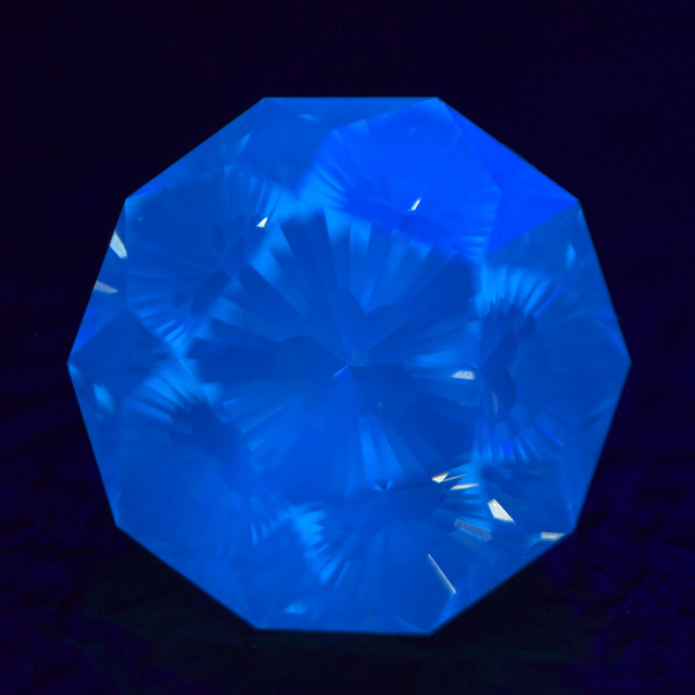 10角形 】 天然イエローダイヤモンド ルース(裸石) 0.184ct, Under S