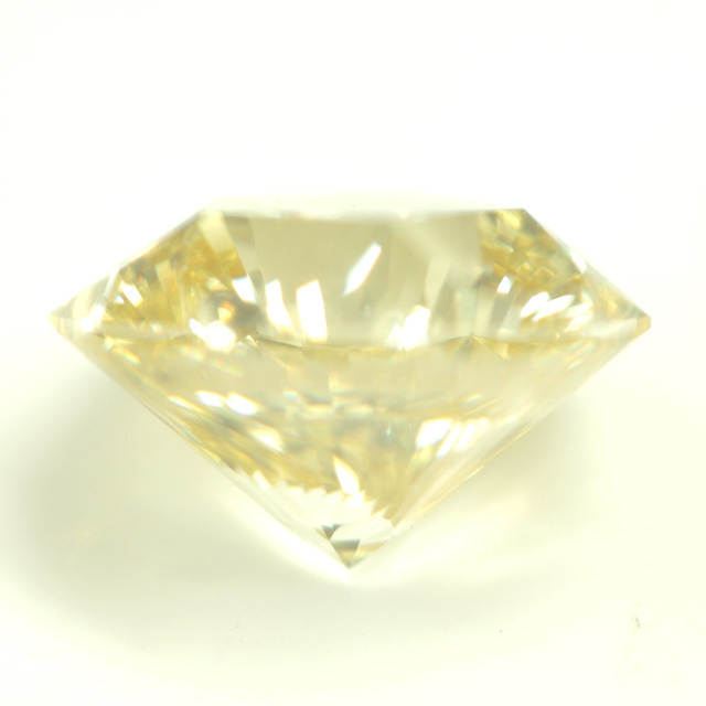 10角形 】 天然イエローダイヤモンド ルース(裸石) 0.184ct, Under S