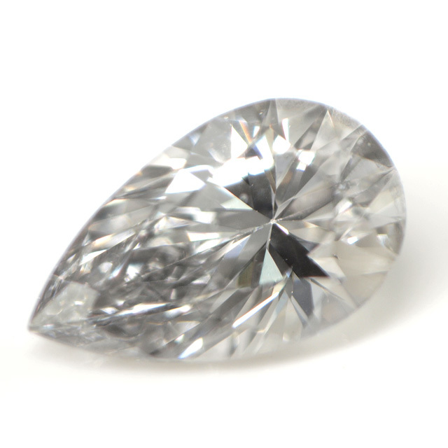 天然グレーダイヤモンド ルース(裸石) 0.071ct, Light Gray, VVS-2