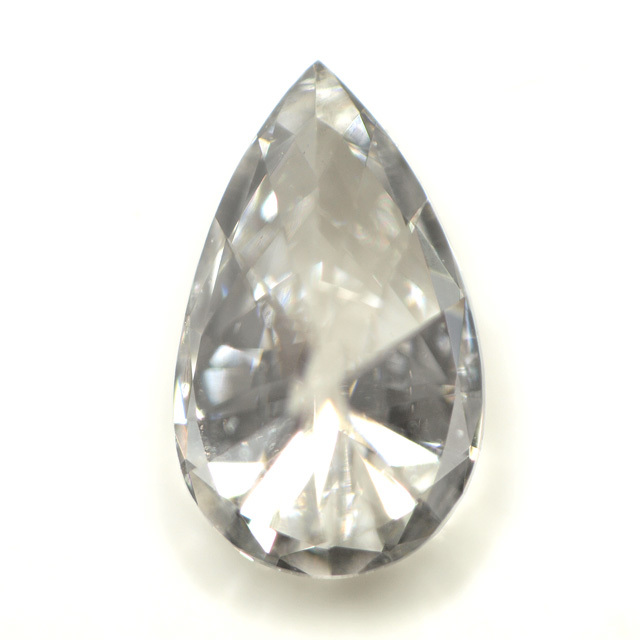 天然グレーダイヤモンド ルース(裸石) 0.071ct, Light Gray, VVS-2