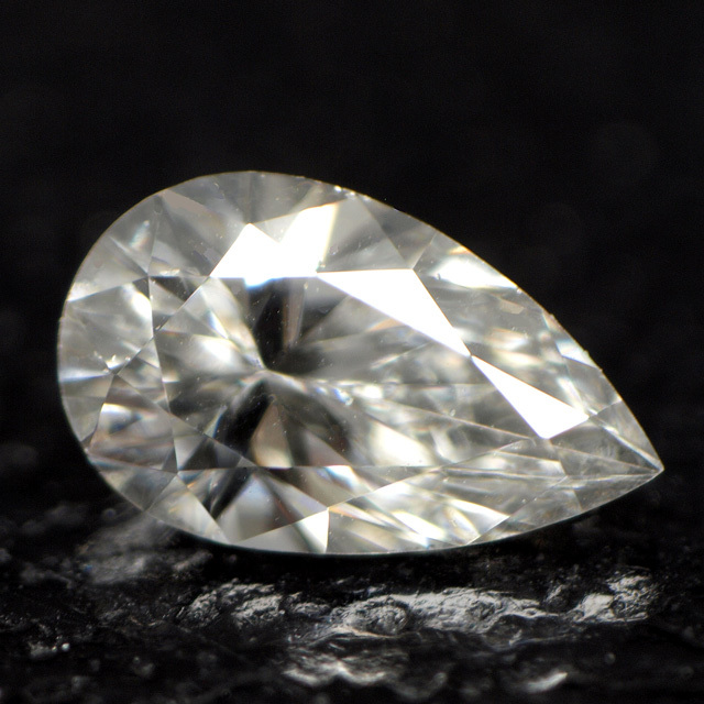 天然グレーダイヤモンド ルース(裸石) 0.071ct, Light Gray, VVS-2 