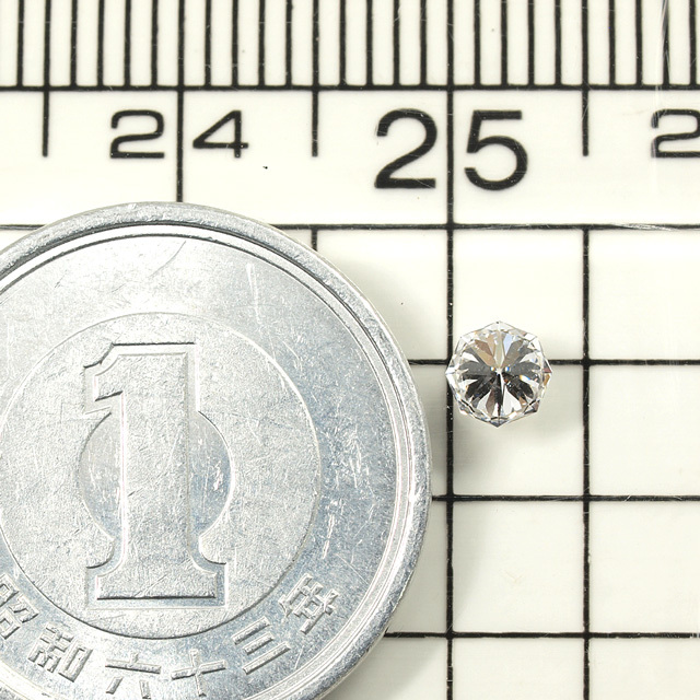 天然ダイヤモンド　雫型ルース レアなタイプ2a型 】天然ダイヤモンド ルース(裸石) 0.216ct, D