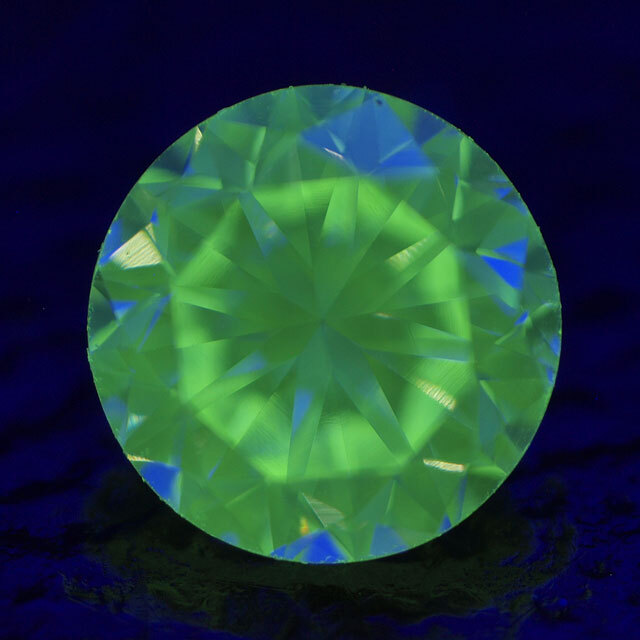天然グリーンダイヤモンド ルース ( 裸石 ) 0.094ct, Fancy Light