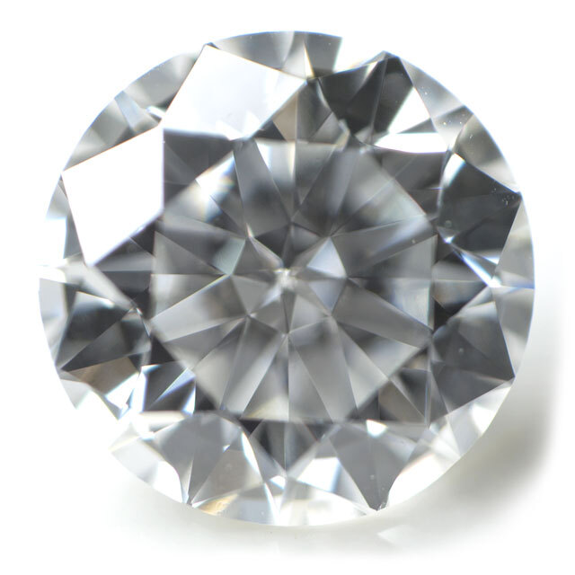 天然ダイヤモンド ルース(裸石) 0.305ct, Eカラー, VS-1 【 73面体  