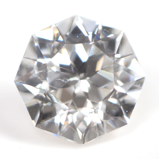 ダイヤモンドルース 角 0.220ct H VS2 中央宝石ソーティング付き 楽天 