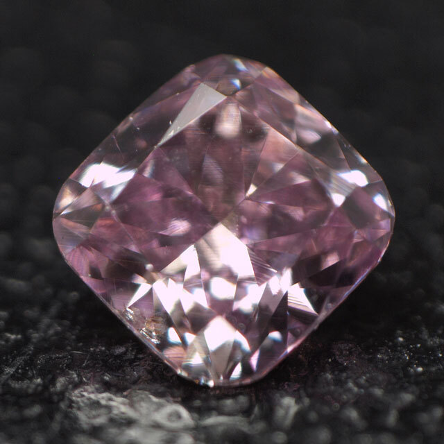 天然ピンクダイヤモンド ルース 裸石 0.202ct Faint Pink SI1 ラウンド 