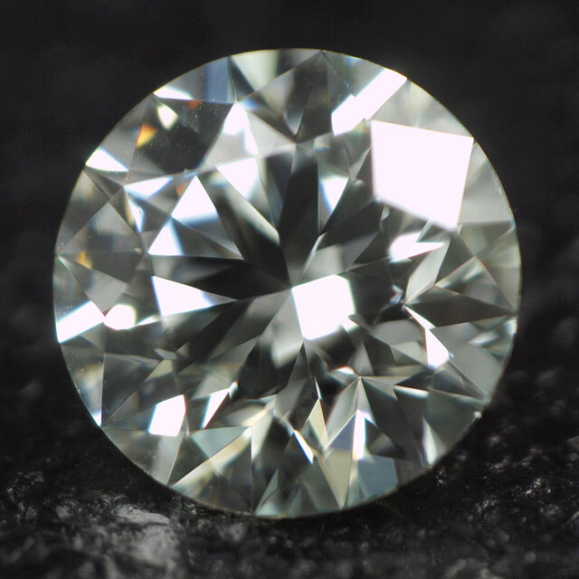 天然ブルーダイヤモンド ルース ( 裸石 ) 0.136ct, Light Green Blue 
