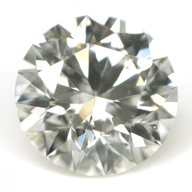 天然グリーンダイヤモンド ルース ( 裸石 ) 0.213ct, Faint Yellow