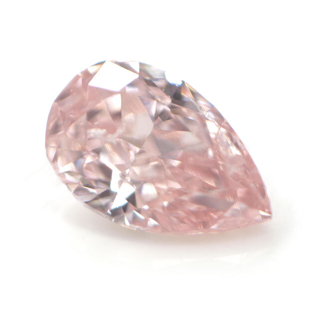 天然ピンクダイヤモンド ルース (裸石) 0.061ct, Fancy Pink, SI-2  