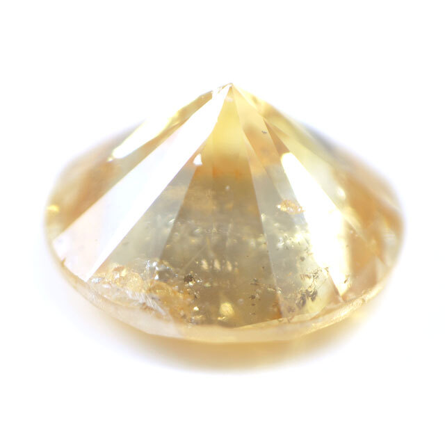 天然イエローダイヤモンド ルース 0.237ct, Fancy Vivid Orange Yellow 天然イエローダイヤモンド ルース 0.237ct, Fancy Vivid Orange Yellow