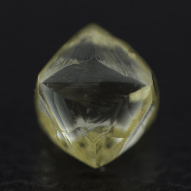 天然ダイヤモンド 原石 ルース(裸石) 0.387ct 日本宝石科学協会宝石 