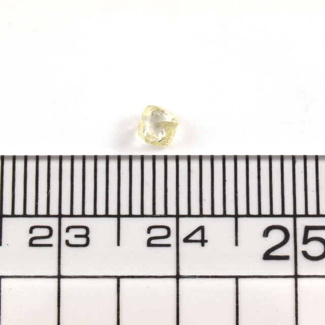 天然ダイヤモンド 原石 ルース(裸石) 0.387ct 日本宝石科学協会